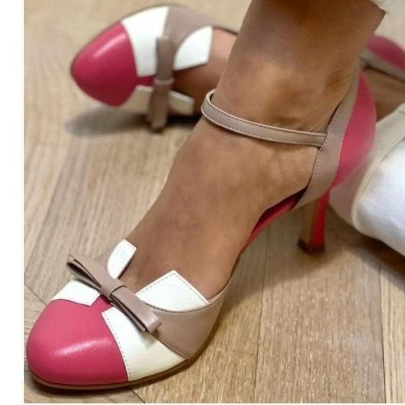 Platform Mule Heel - New Summer 2026 Stiletto Sandals Round