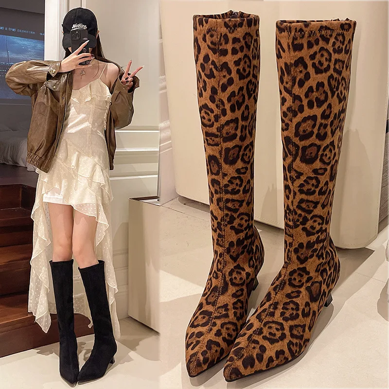 Knee High Boots Women - Pointed Toe Knee High Boots Women