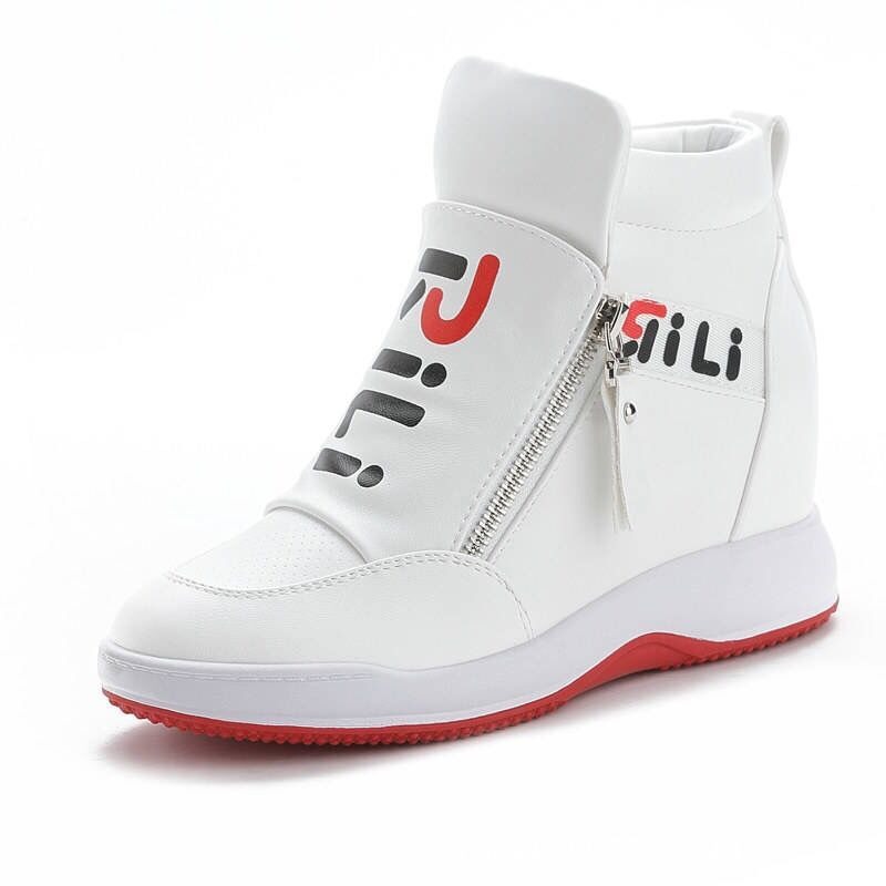 Women Shoes Sale - Height Increasing Casual Women Shoes Leather