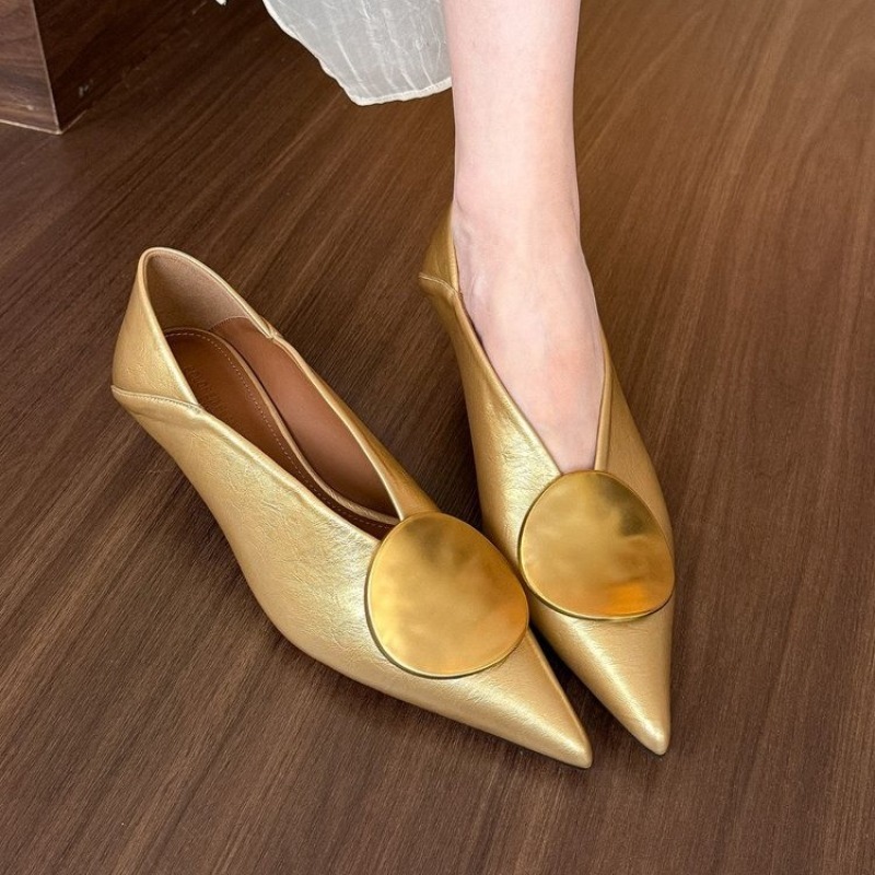 Shoes For Women Flats - 2025 Spring Summer Pointed Toe Footwear