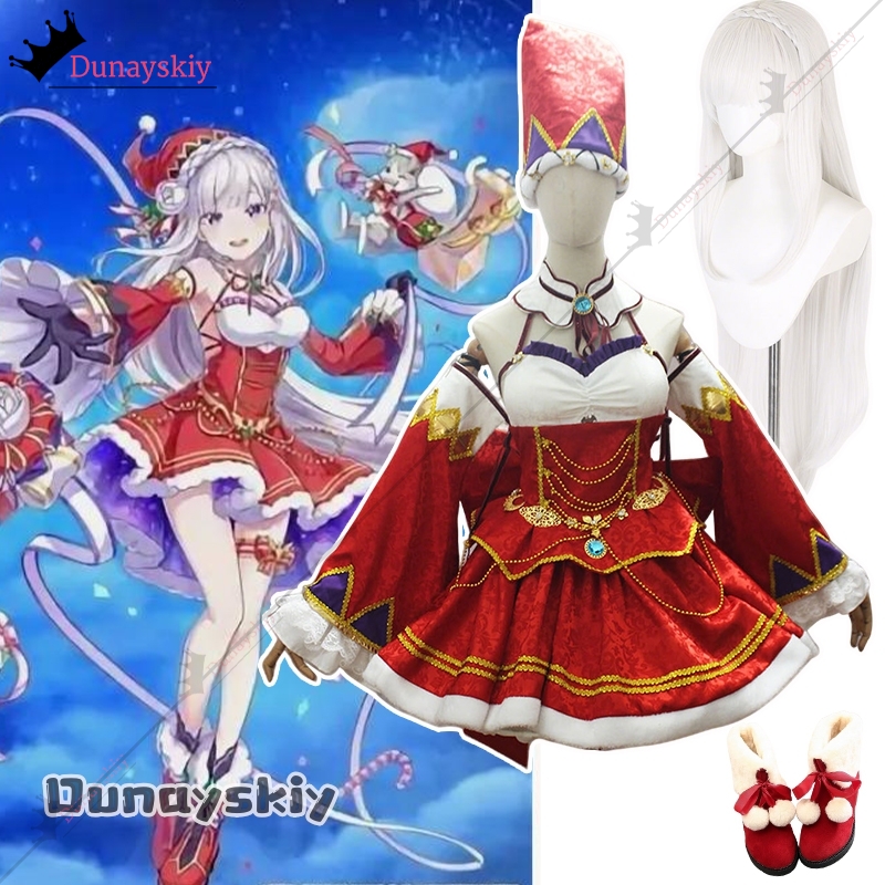 Women Shoes Japan - Customized Anime Emilia Cosplay Christmas Outfits