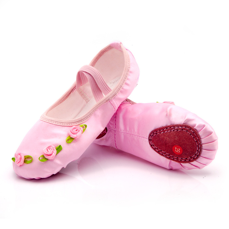 Women'S Xc Shoes - Designer Girls' Satin Practice Shoe Soft