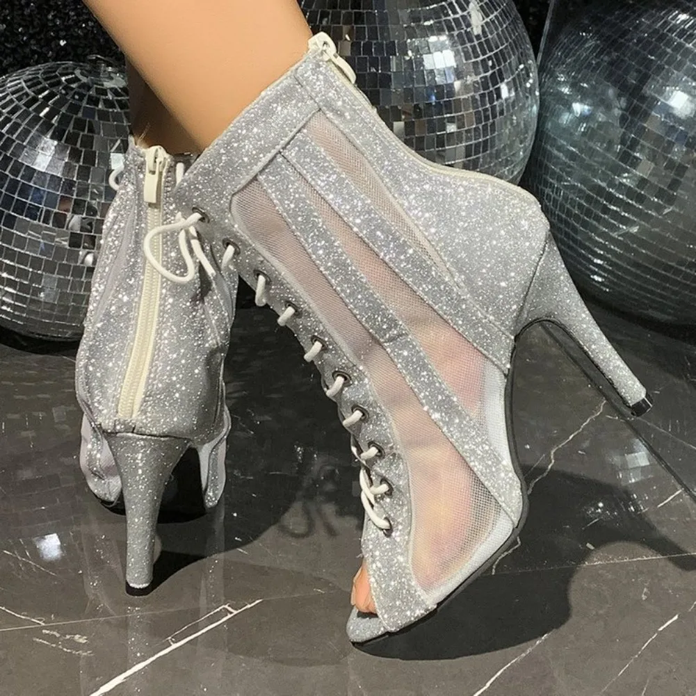 Platform Mule Heel - 2026 Fashion Round Toe Open Toe