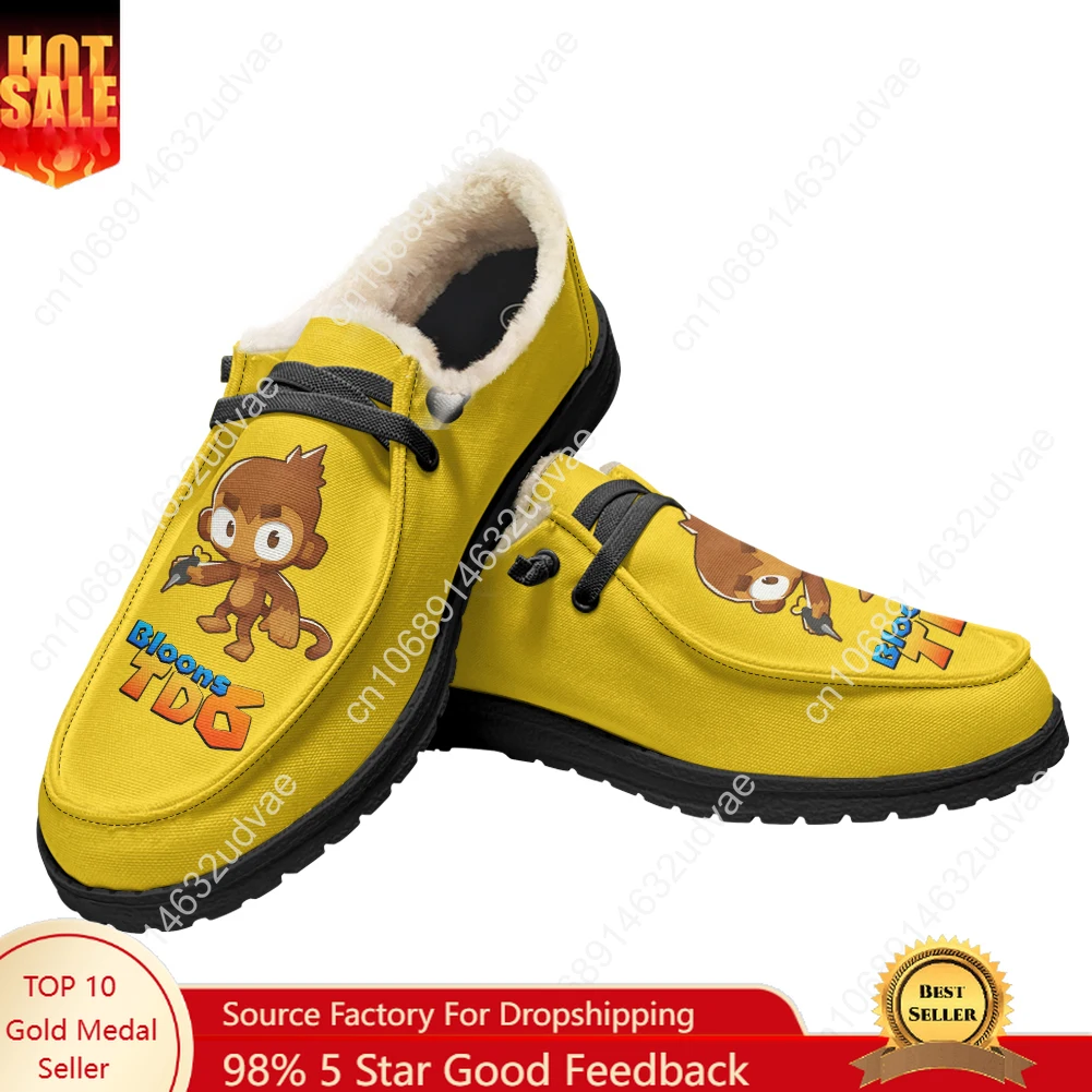 Oxford Lace Up Women - Bloons TD6 Casual Shoes Plush Flat