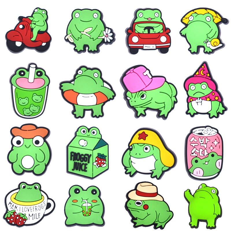 Croc Style Clog - Hot Sale PVC Frog Shoe Charms