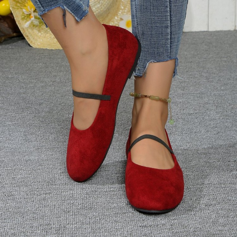 Shoes For Women Flats - ballet flats women round toe elastic