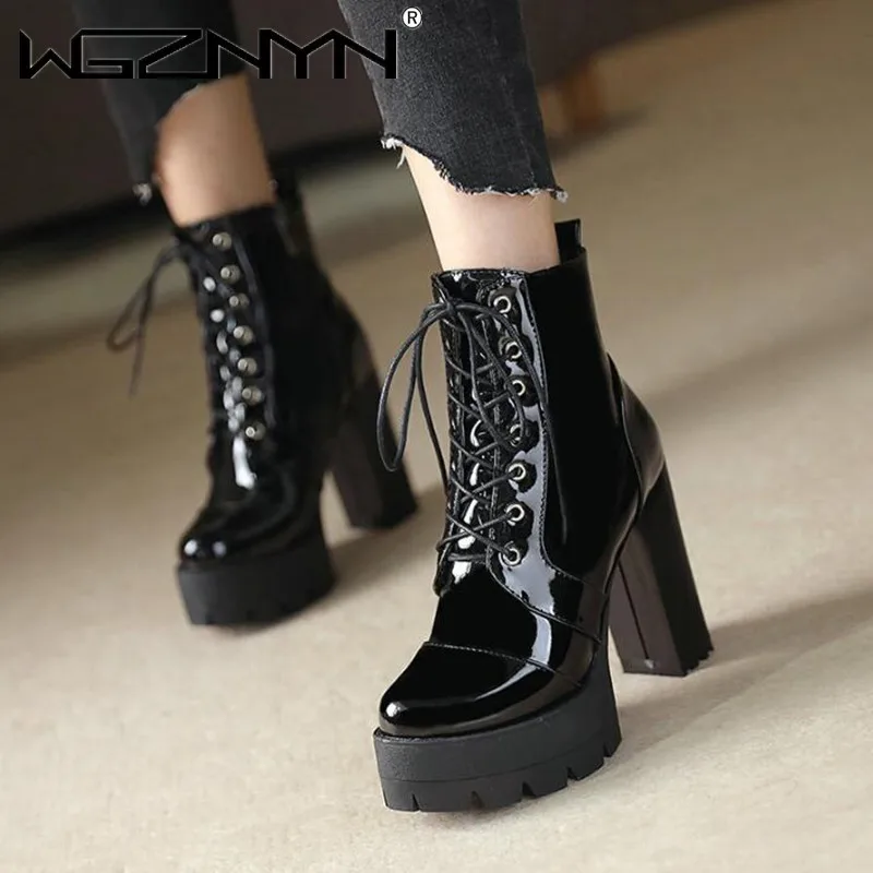 2025 Thick High Heeled Female  - Women'S Shoes Chelsea 评论和价格