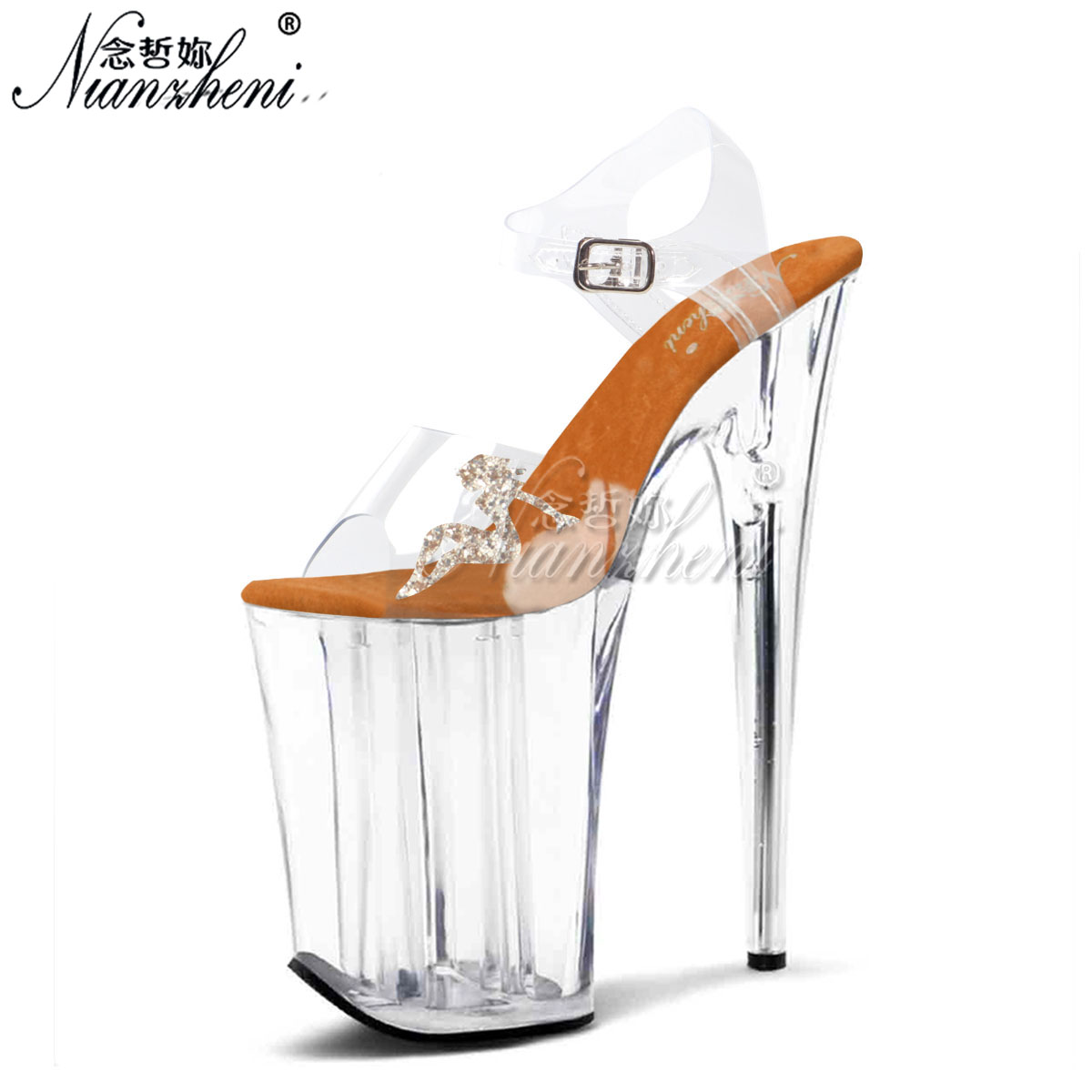 Women 23cm Stiletto Heels 9 In - Platform Mule Heel 评论和价格