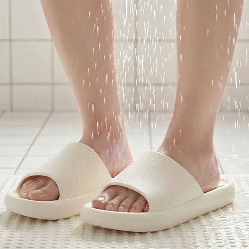 Hollow Out EVA Bathroom Shower - Women Shoes Model 评论和价格