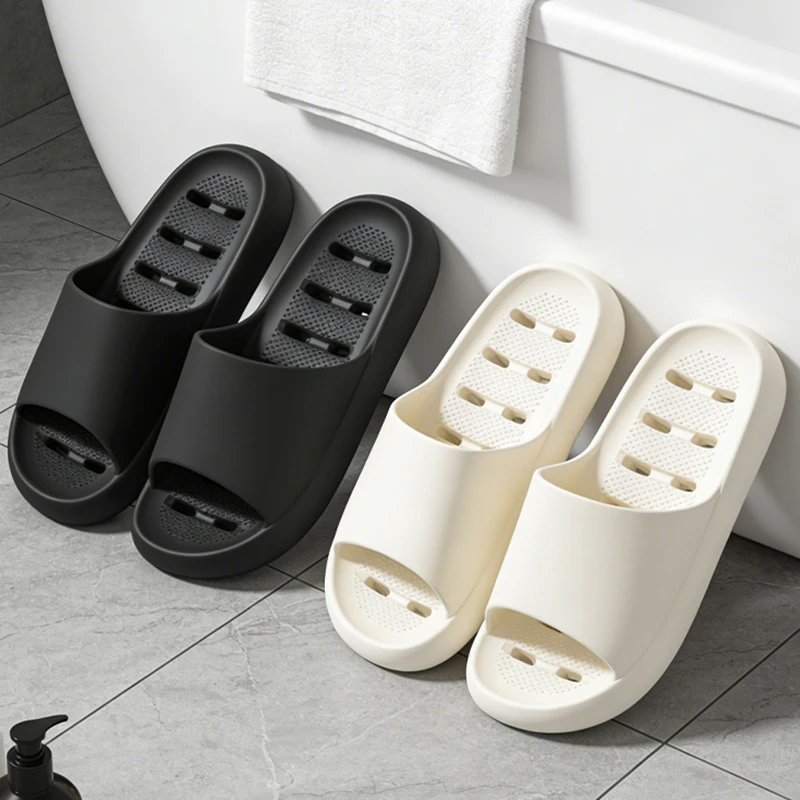 Hollow Out EVA Bathroom Shower - Women Shoes Model 评论和价格