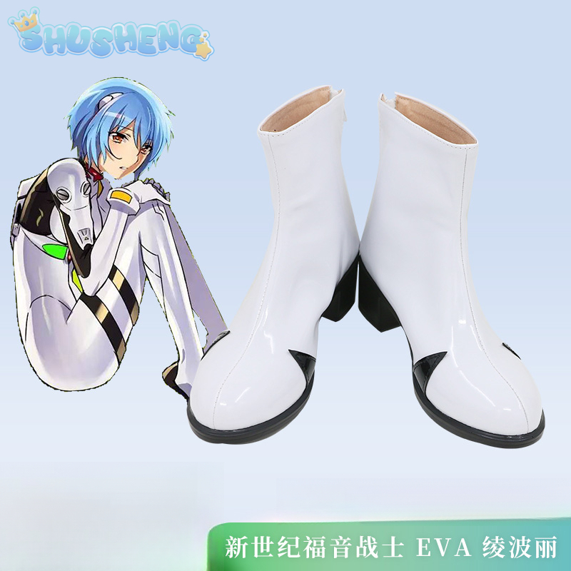 Ayanami Rei Cosplay Anime EVA  - Women'S Shoes Rei 评论和价格