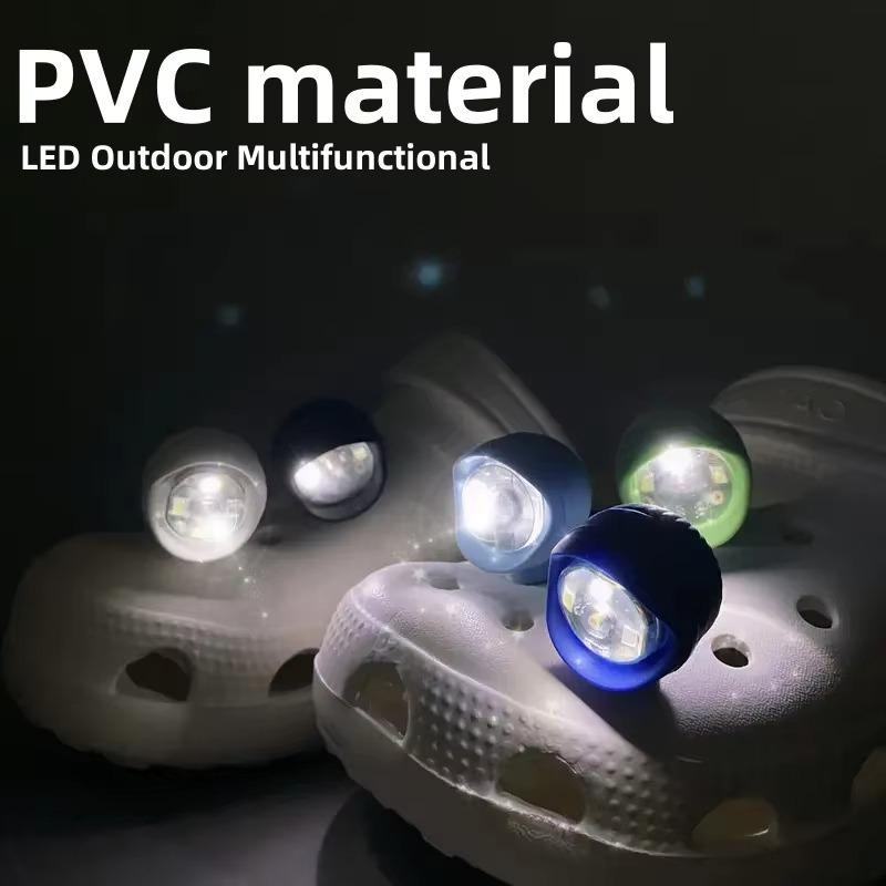 2/4/8Pcs Waterproof Shoe Light - Croc Style Clog 评论和价格