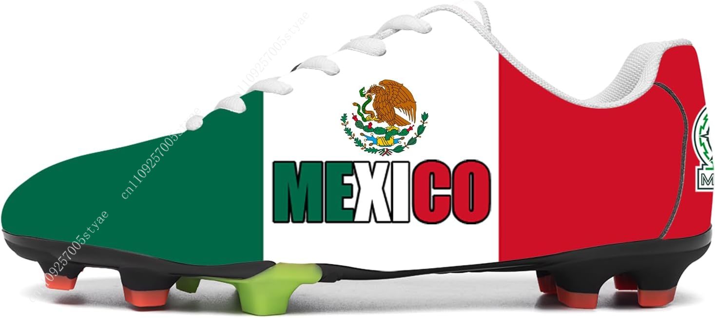 Mexico Flag Mexican Soccer Sho - Oxford Lace Up Women 评论和价格