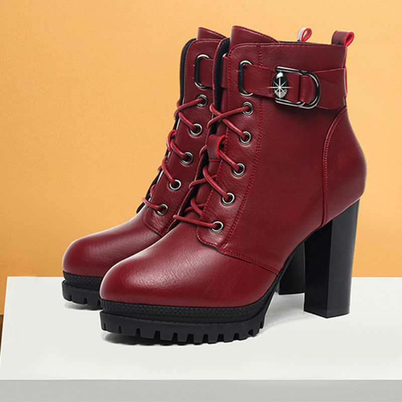 Elegant High Heels Women Boots - Women'S Shoes Trending 2025 评论和价格