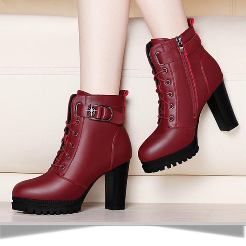 Elegant High Heels Women Boots - Women'S Shoes Trending 2025 评论和价格