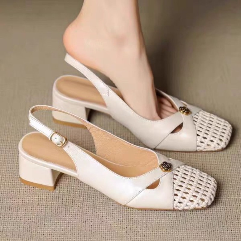 Women's French-style closed-to - Square Toe Mule 评论和价格