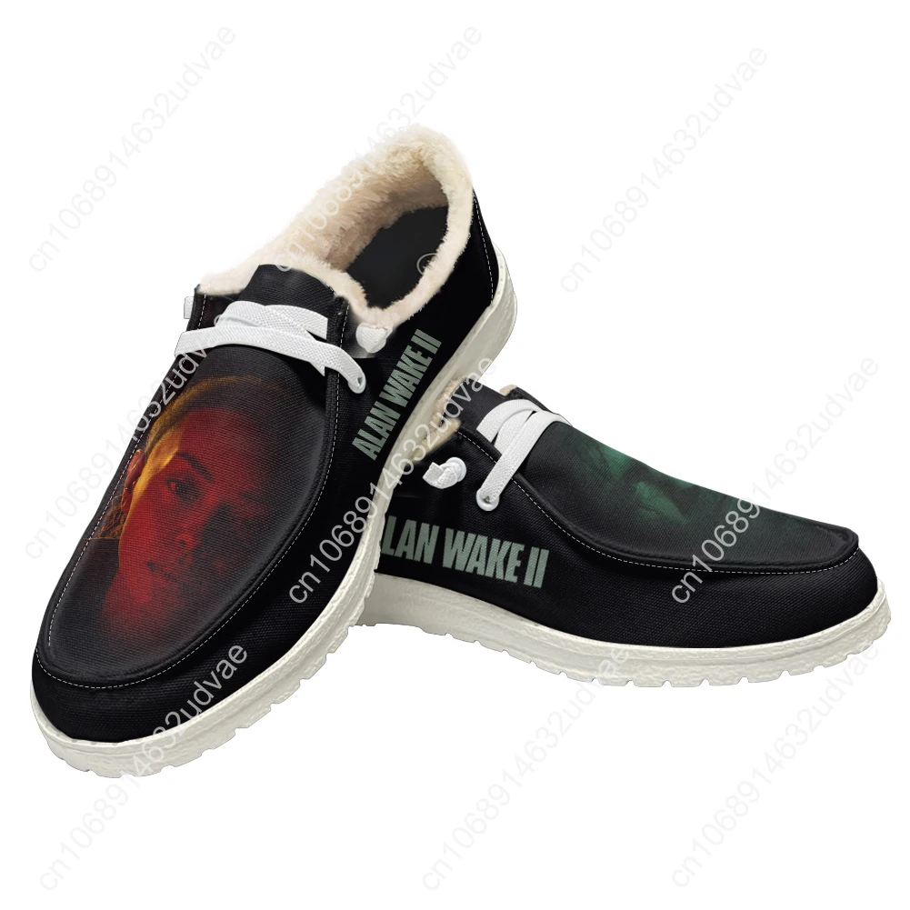 Alan Wake 2 Plush Casual Shoes - Oxford Lace Up Women 评论和价格