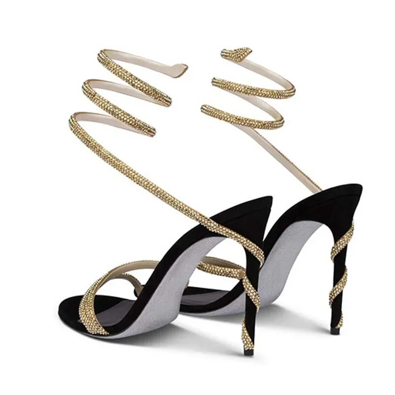 Eilyken Fashion Crystal Stilet - Platform Mule Heel 评论和价格