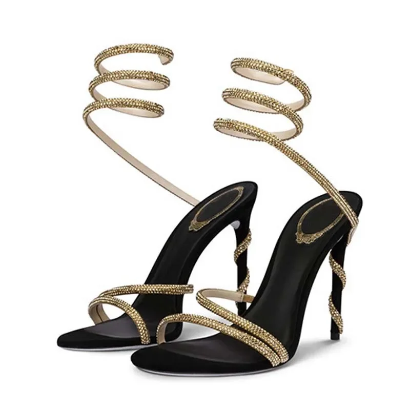 Eilyken Fashion Crystal Stilet - Platform Mule Heel 评论和价格