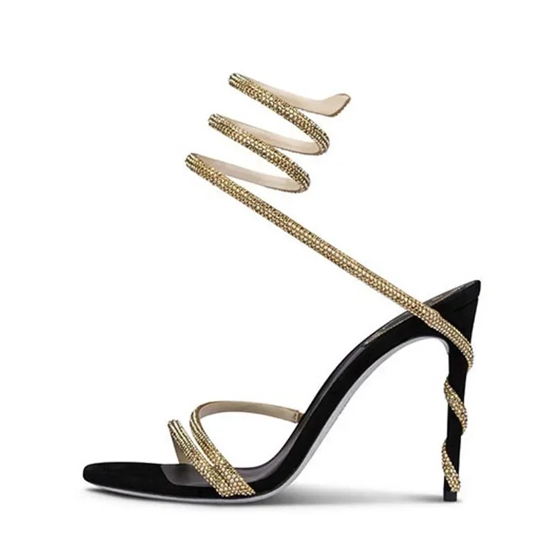 Eilyken Fashion Crystal Stilet - Platform Mule Heel 评论和价格