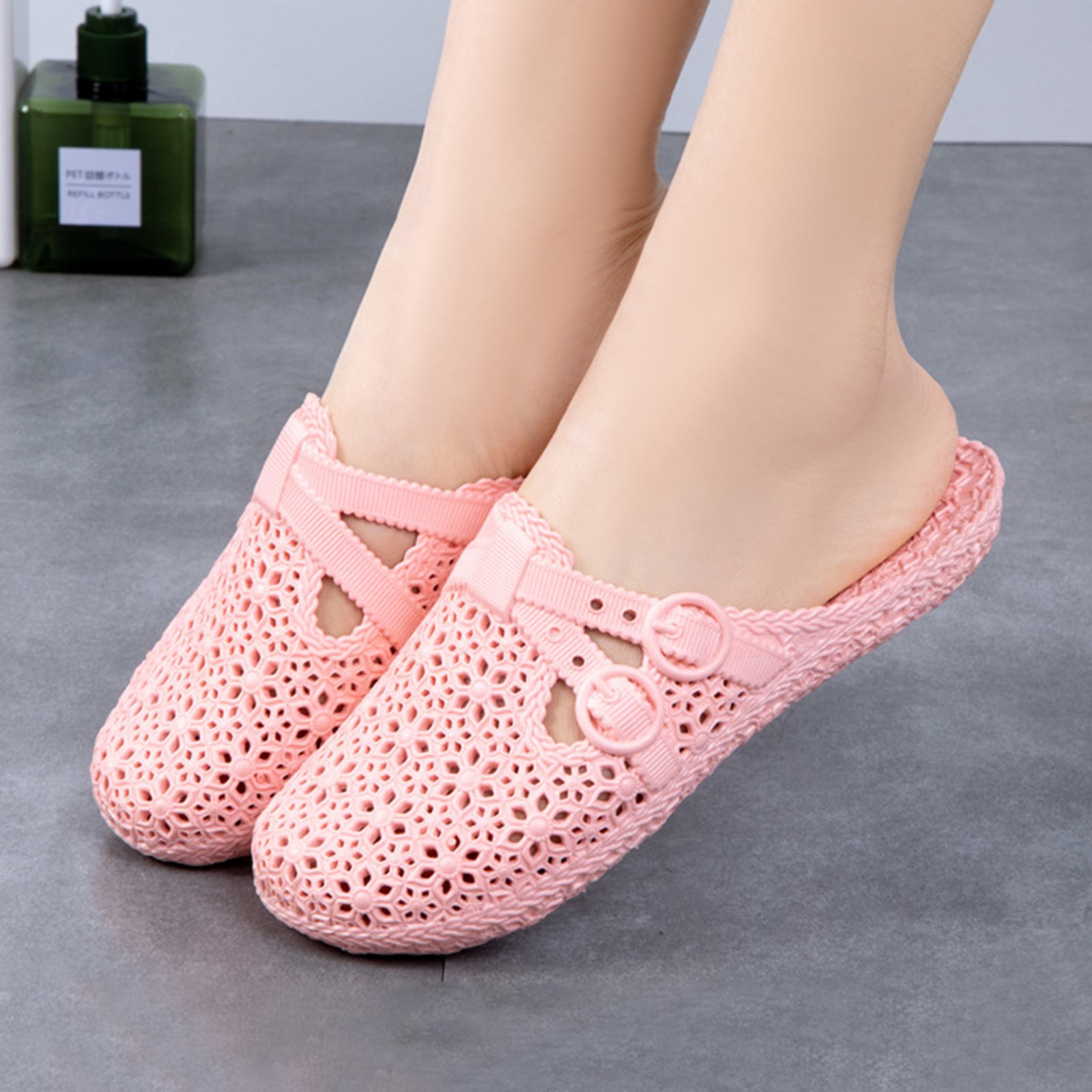 Wrap-Toe Breathable Slippers S - Women Shoes Model 评论和价格