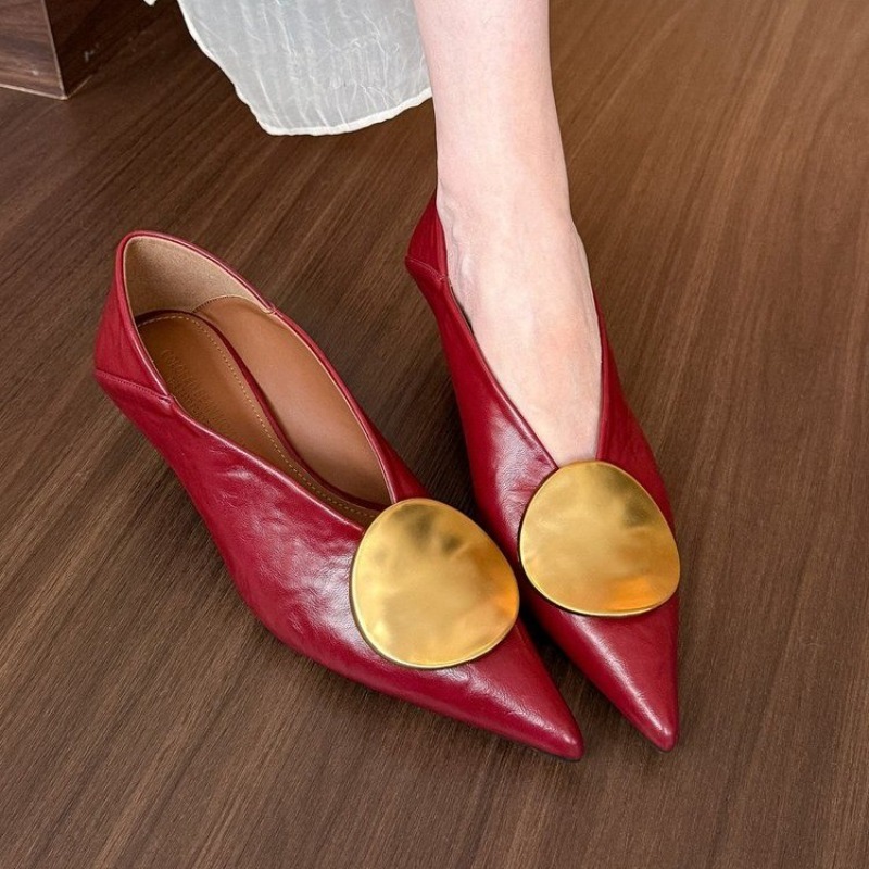 2025 Spring Summer Pointed Toe - Shoes For Women Flats 评论和价格