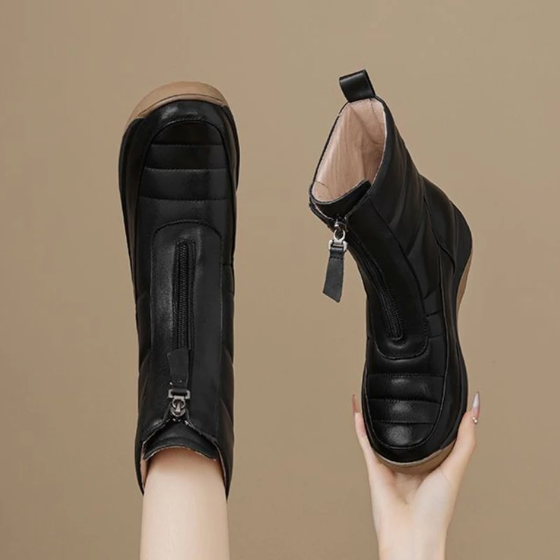 Booties Round Toe Waterproof W - Women'S Shoes Trending 2025 评论和价格