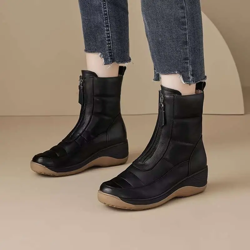 Booties Round Toe Waterproof W - Women'S Shoes Trending 2025 评论和价格