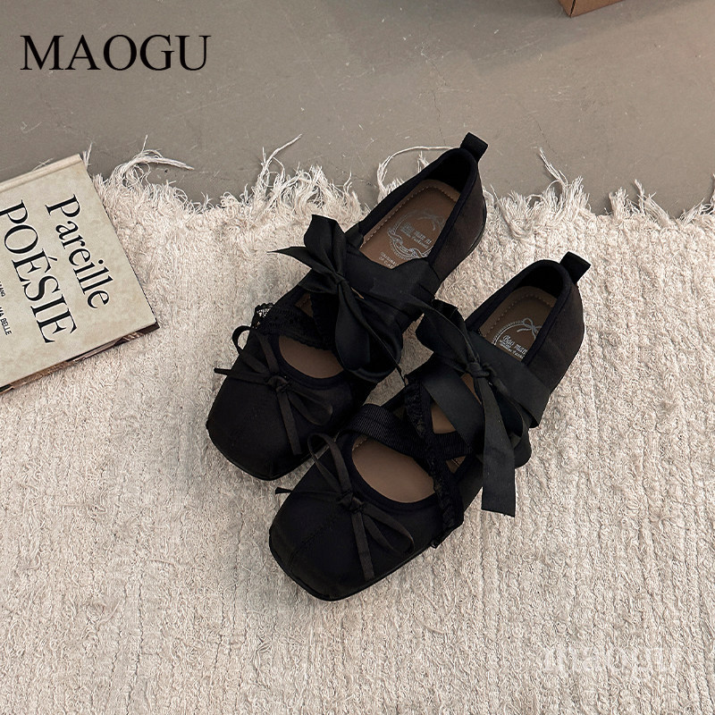 Women's Lace-Up Ballet Flats S - Shoes For Women Flats 评论和价格
