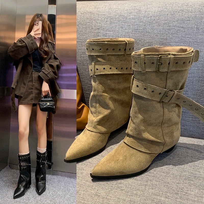 2025 Pointed Toe Women's Winte - Women'S Shoes Trending 2025 评论和价格