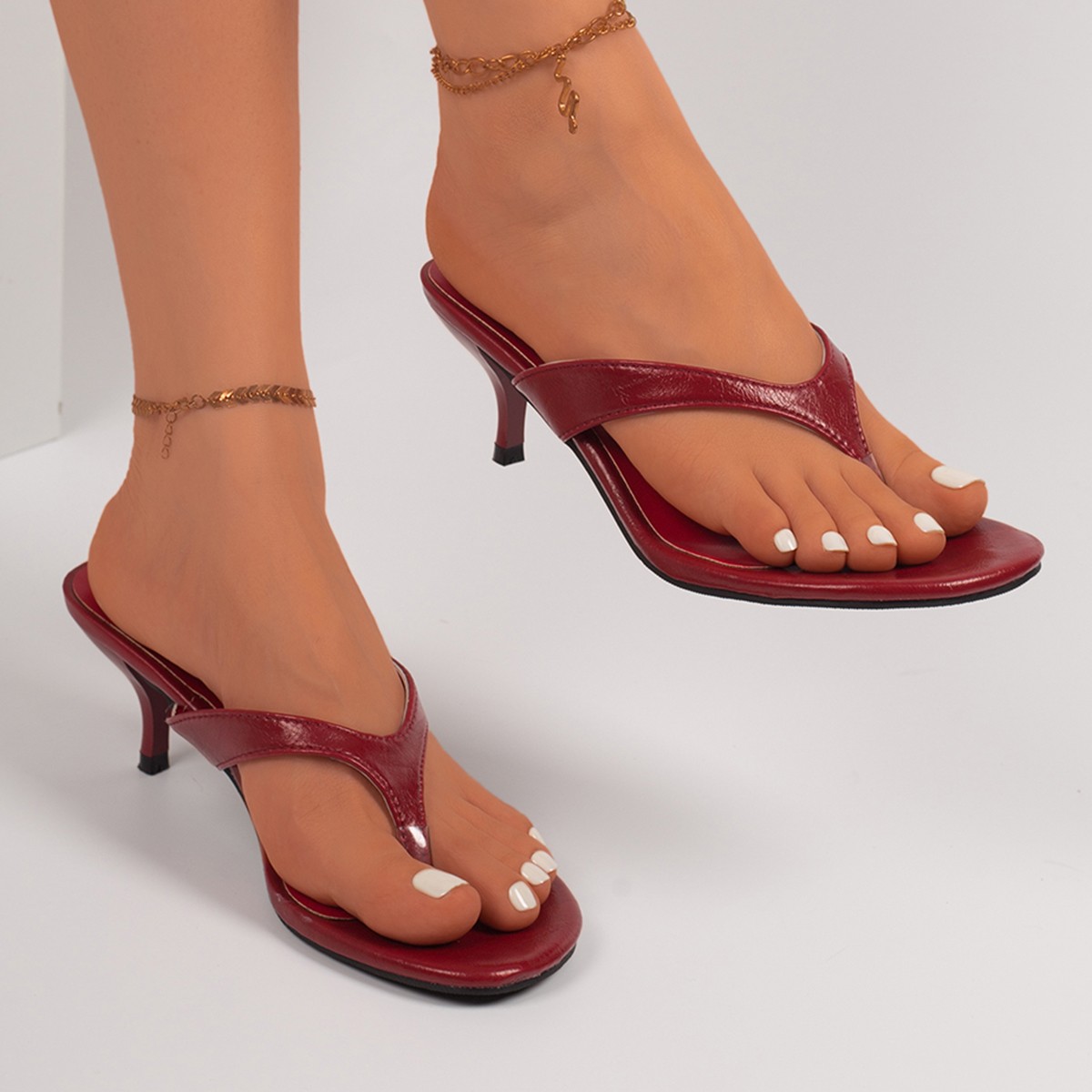 2026 Summer Fashion Women's Fl - Platform Mule Heel 评论和价格