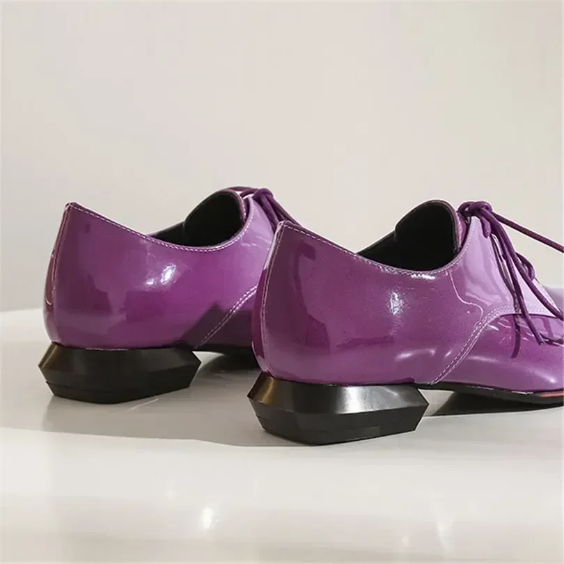 British Women Oxfords Gradient - Oxford Lace Up Women 评论和价格