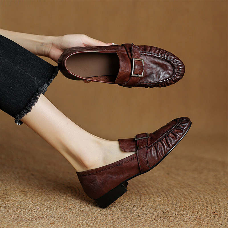 New Autumn Genuine Leather Wom - Women'S Shoes Popular 评论和价格