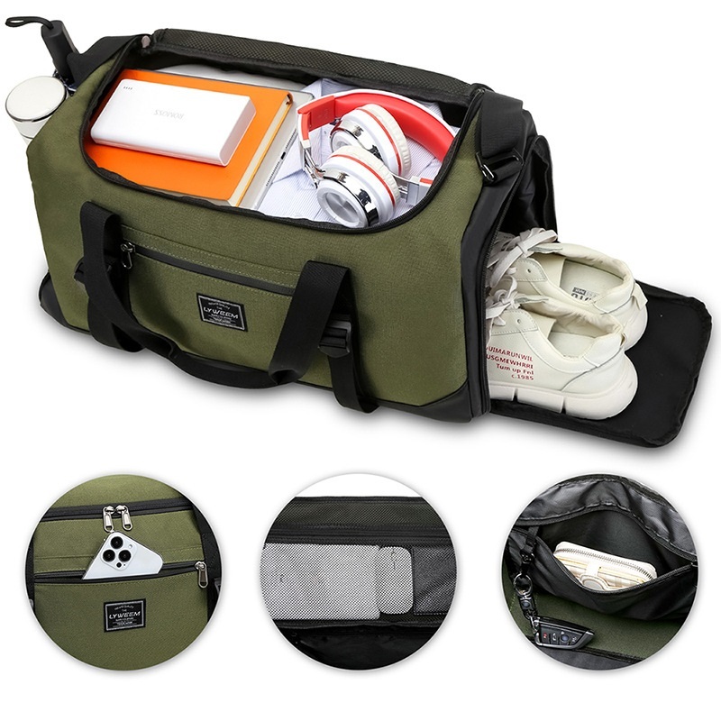 36L/55L Men Woman Gym Bag Big  - Women'S Xc Shoes 评论和价格