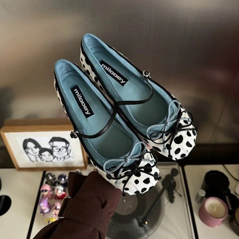 2026French Flat Bottomed Rotun - Women'S Shoes Popular 评论和价格