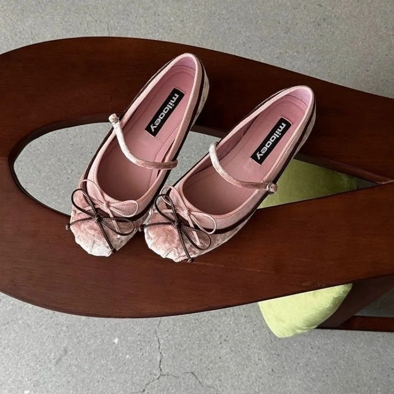 2026French Flat Bottomed Rotun - Women'S Shoes Popular 评论和价格
