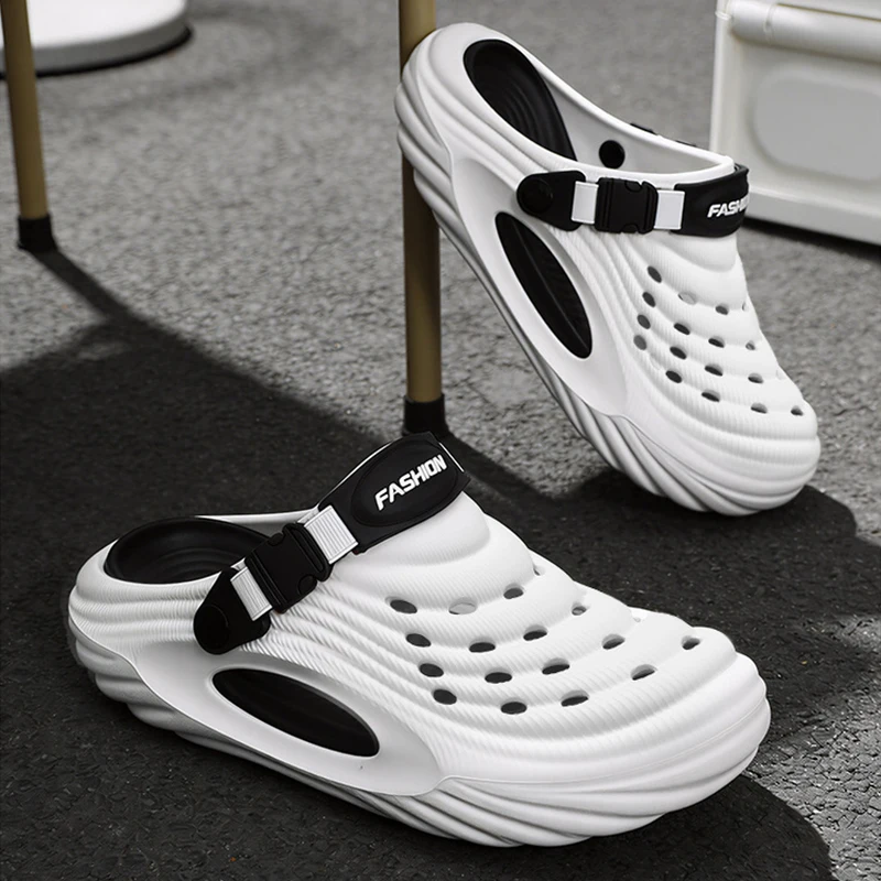 Outdoor Mens Summer EVA Slippe - Cork Wedge Sandal 评论和价格