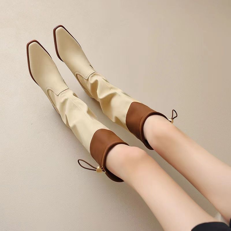 Apricot Square Toe Women's Lon - Women'S Shoes Trending 2025 评论和价格