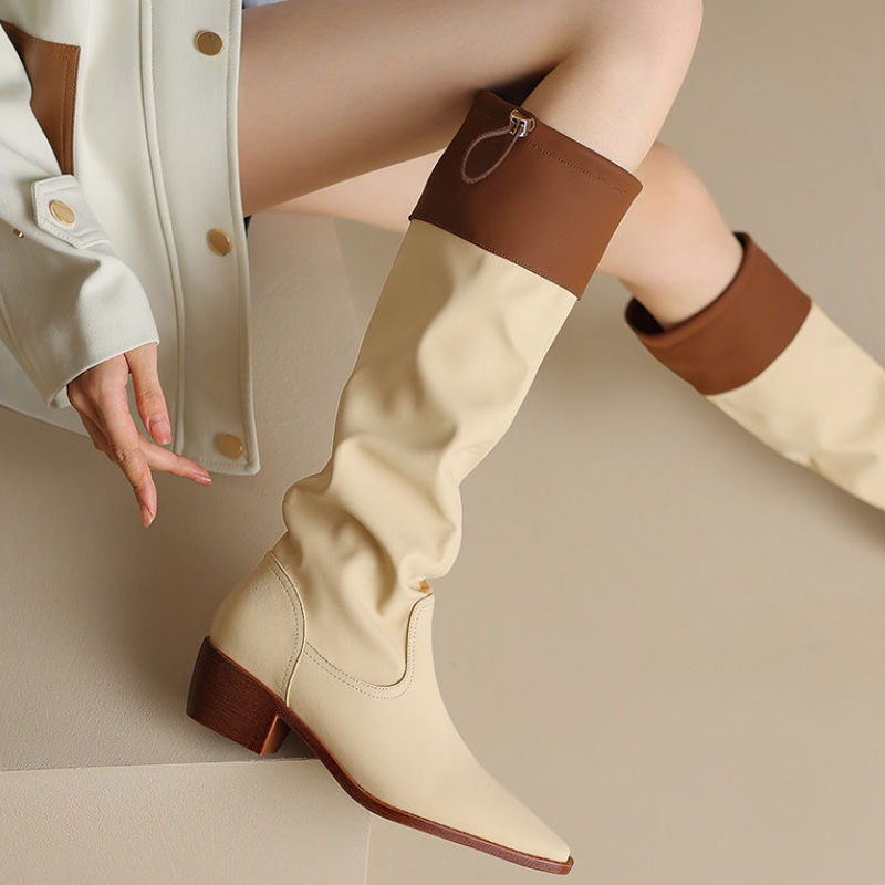 Apricot Square Toe Women's Lon - Women'S Shoes Trending 2025 评论和价格