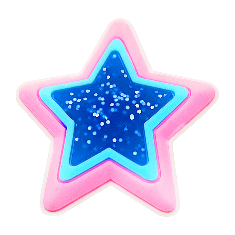 Cute Pink PVC Shoe Charms Pin  - Croc Style Clog 评论和价格