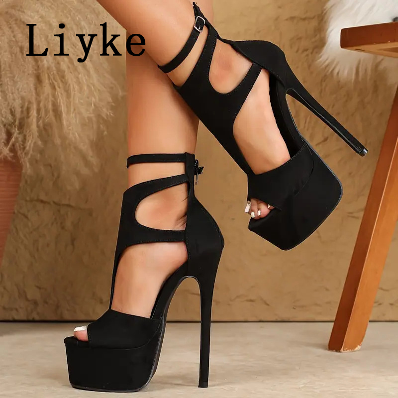 Liyke Model Show Sexy Extreme  - Women Shoes Model 评论和价格