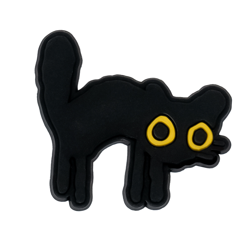 9Pcs Tblack Catr Croc Charms S - Croc Style Clog 评论和价格