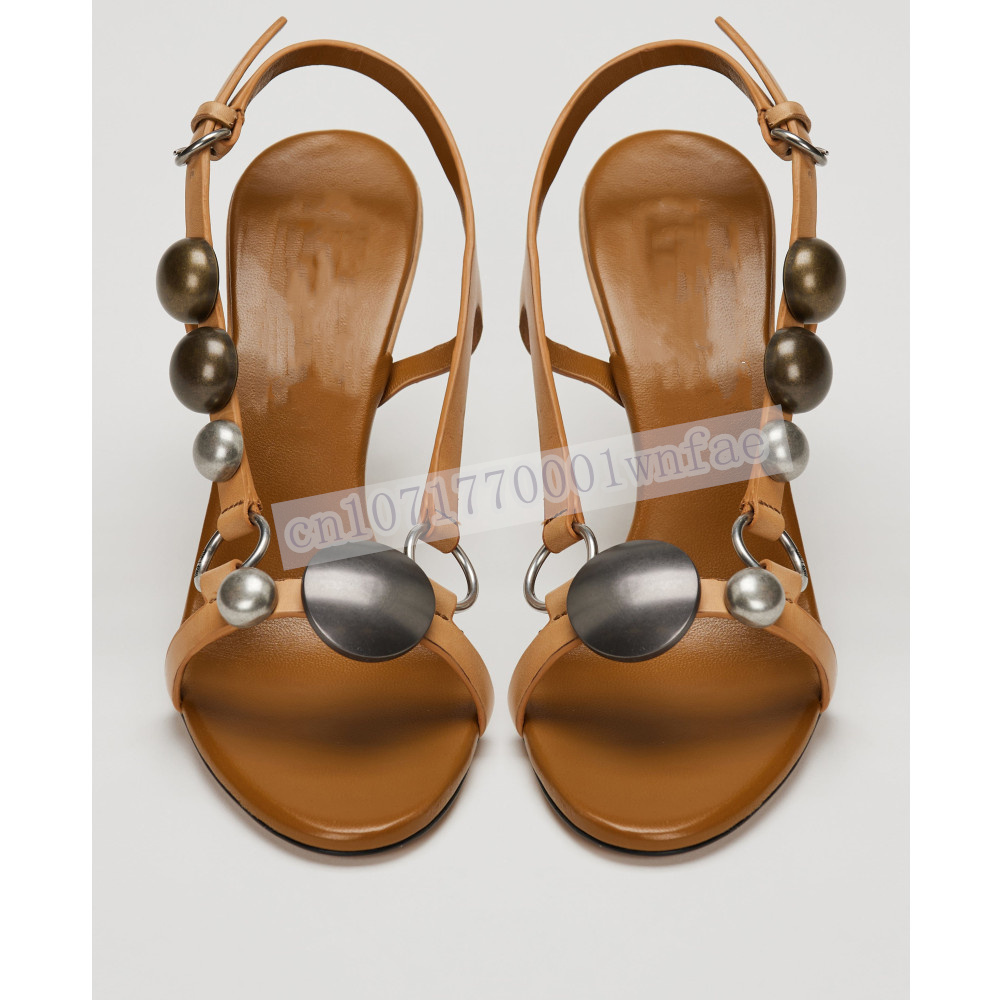 Women Brown Leather Slingback  - Platform Mule Heel 评论和价格