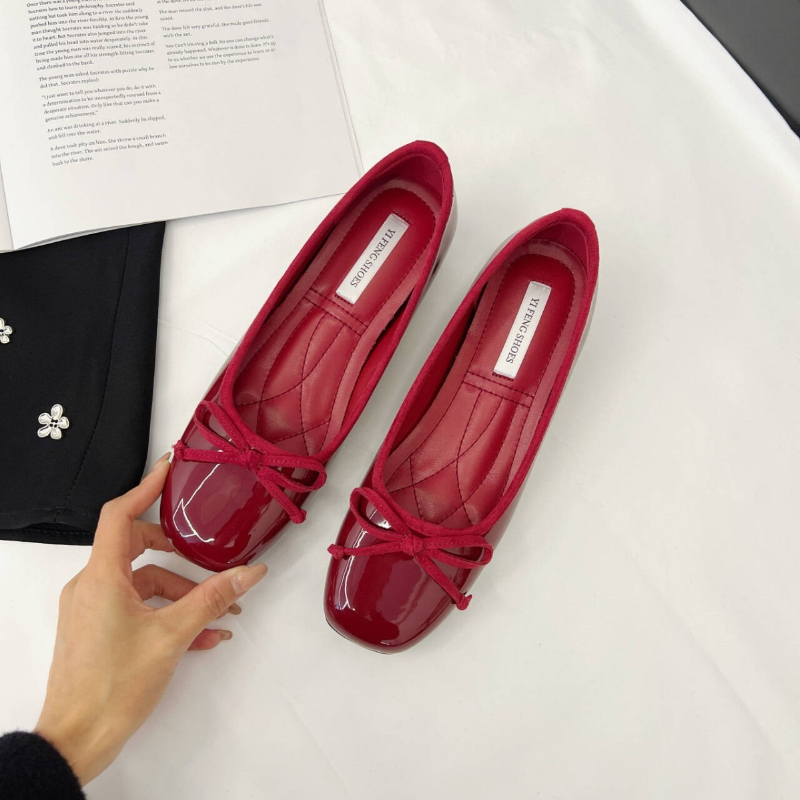 Shallow Female Soft Round Ladi - Shoes For Women Flats 评论和价格