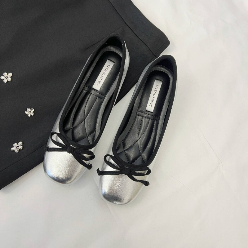 Shallow Female Soft Round Ladi - Shoes For Women Flats 评论和价格