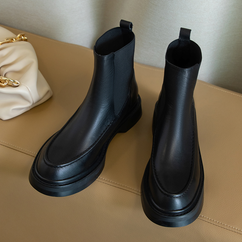 Hot Genuine Leather Women's Bo - Women'S Shoes Chelsea 评论和价格