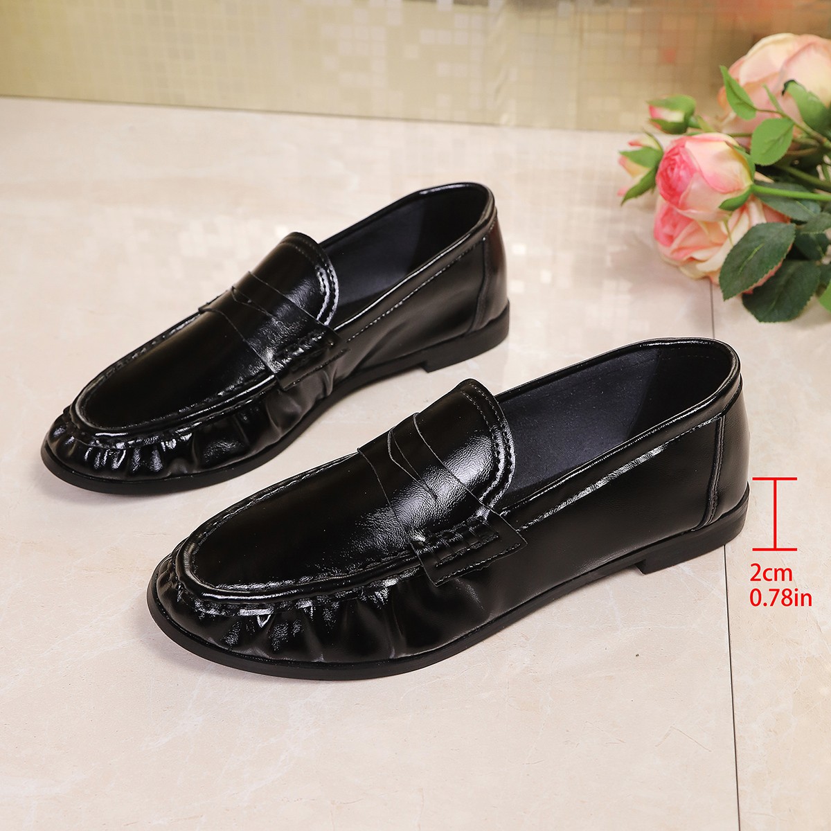 2026 Summer British Style Blac - Shoes For Women Flats 评论和价格