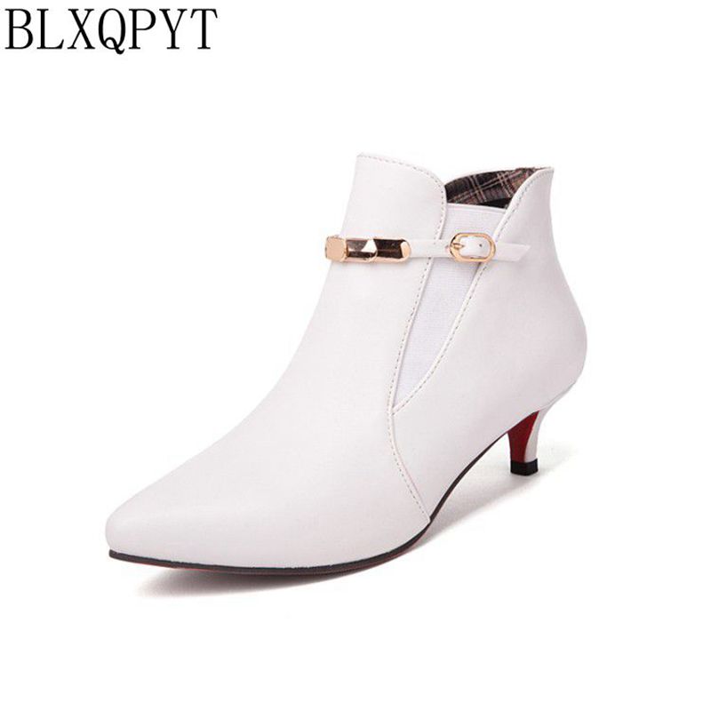 BLXQPYT Women's Kitten Heel An - Women'S Shoes Chelsea 评论和价格