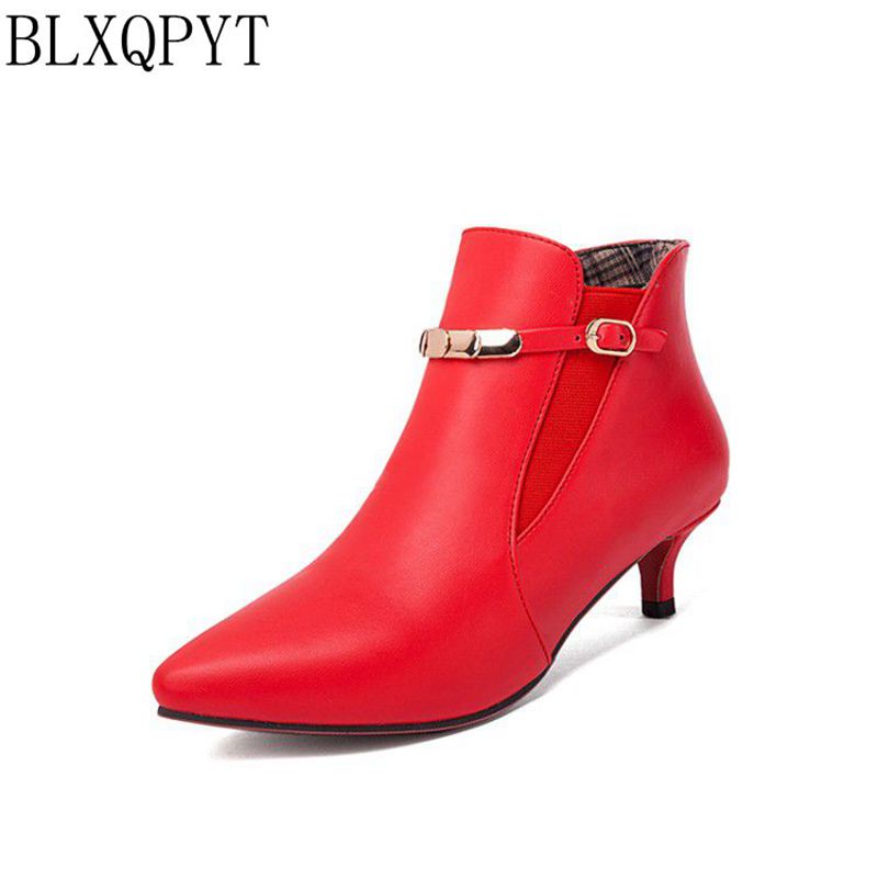 BLXQPYT Women's Kitten Heel An - Women'S Shoes Chelsea 评论和价格