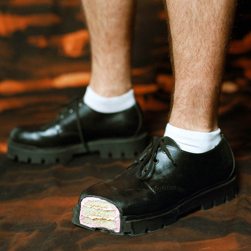 Cake Thick Bottom Derby Shoes  - Oxford Lace Up Women 评论和价格